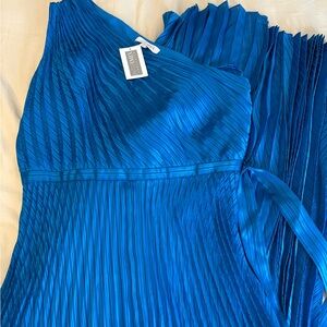 INTERMIX Blue Textured Dress